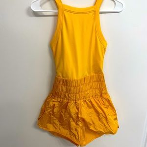 FREE PEOPLE athletic romper